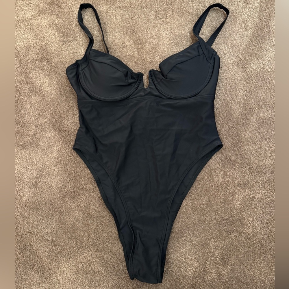 Chic black swimsuit
